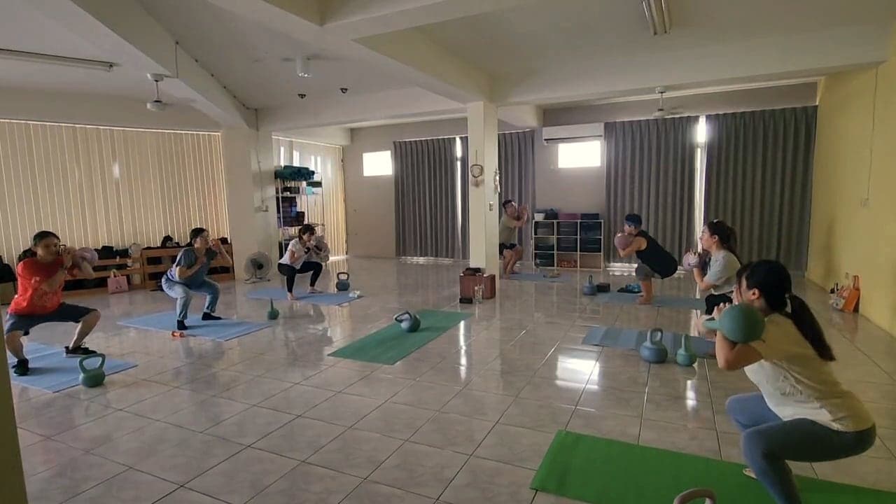 每週四晚上團體課 課程示意
